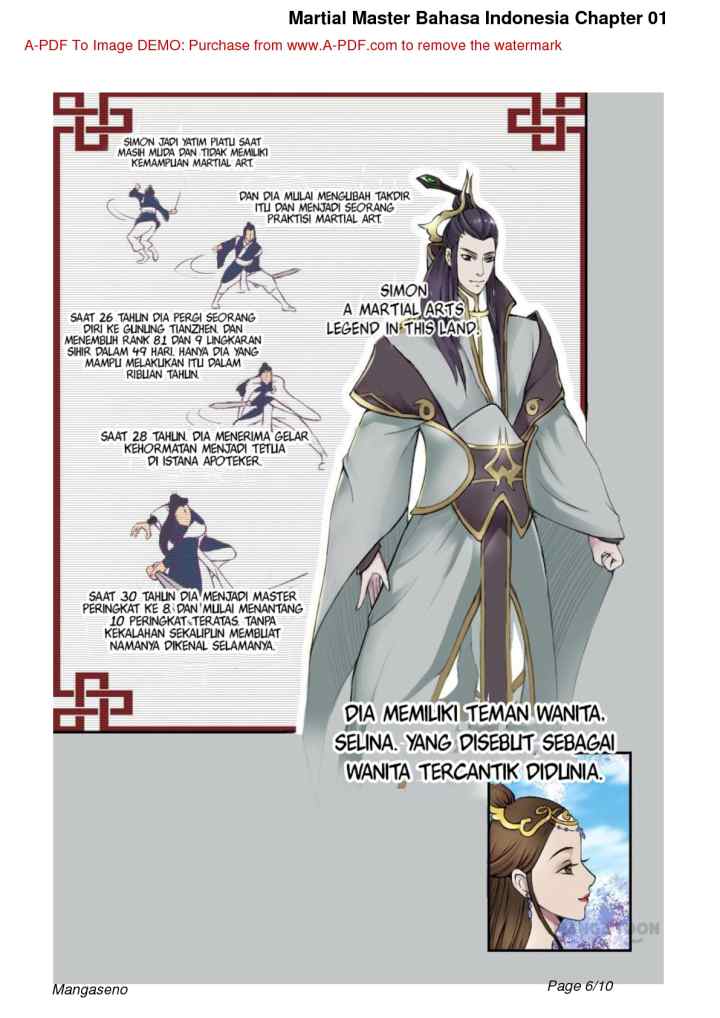 Martial Master chapter 1 halaman 6