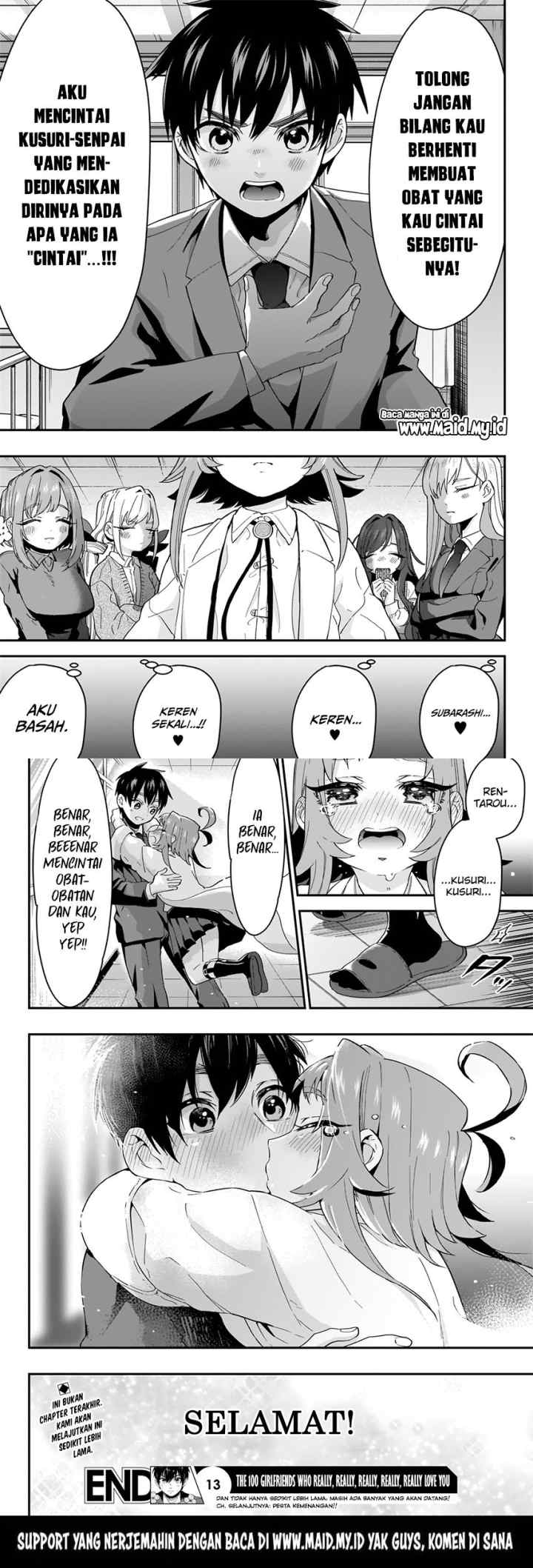 Kimi no Koto ga Dai Dai Dai Dai Daisuki na 100-ri no Kanojo chapter 13 halaman 12