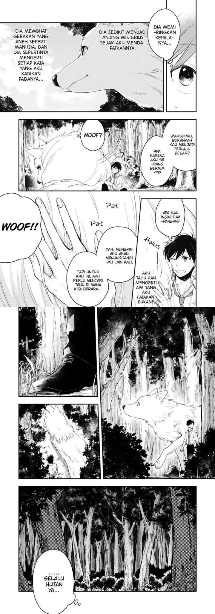 Isekai Tensei Shitara Aiken ga Saikyou ni Narimashita: Silver Fenrir to Ore ga Isekai Kurashi wo Hajimetara chapter 1 halaman 7
