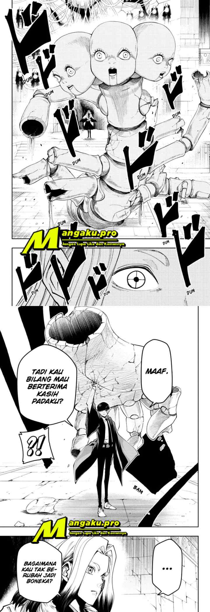 Mashle: Magic and Muscles chapter 34 halaman 10