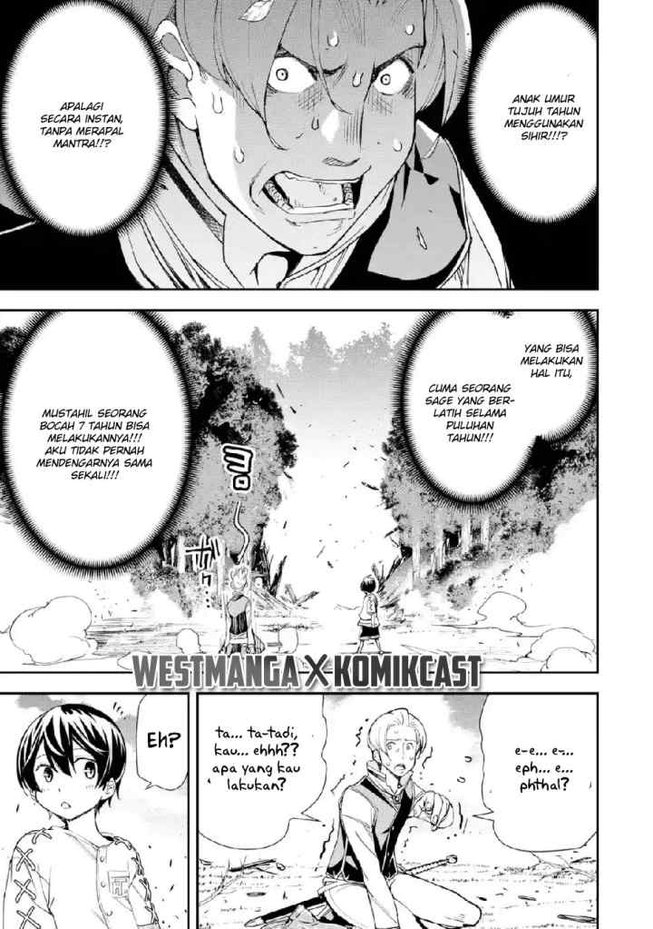 Rakudai Kenja Gakuin no Musou ~ Nidome no Tensei, S Rank Cheat Majutsushi Boukenroku chapter 2.3 halaman 8