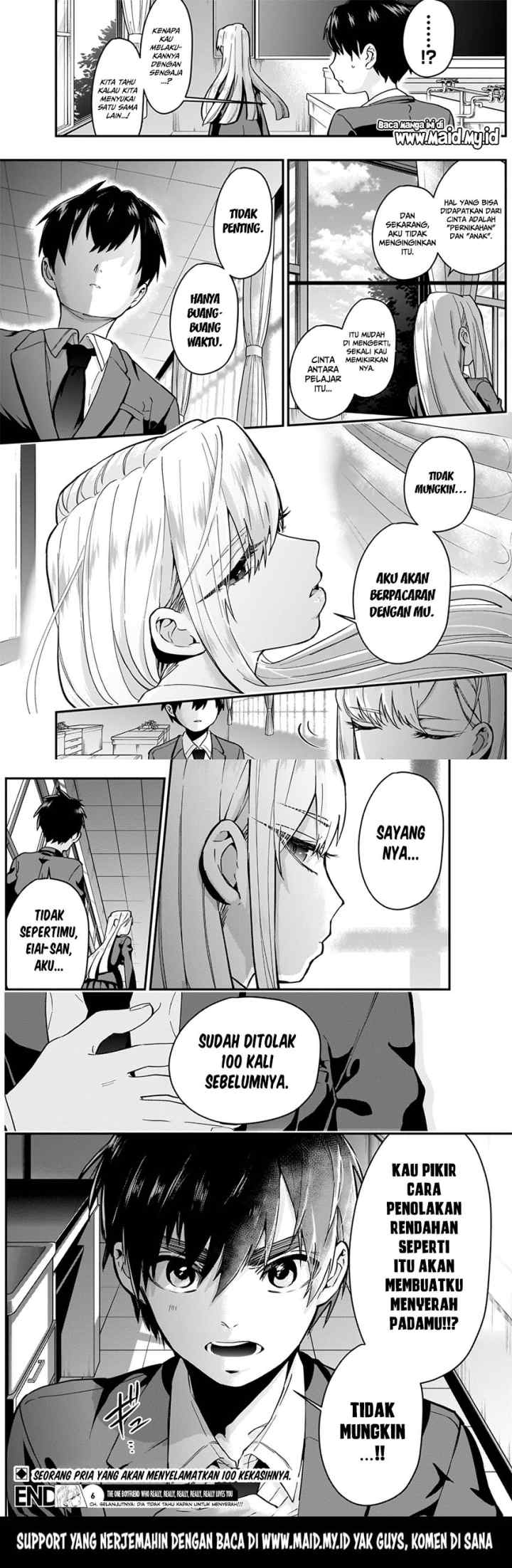 Kimi no Koto ga Dai Dai Dai Dai Daisuki na 100-ri no Kanojo chapter 6 halaman 11