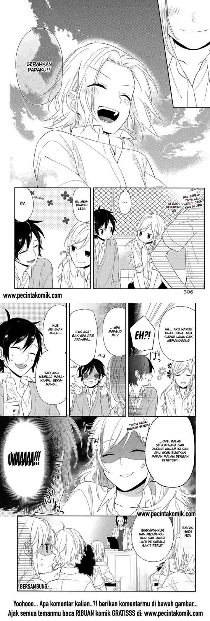 Horimiya chapter 36 halaman 12