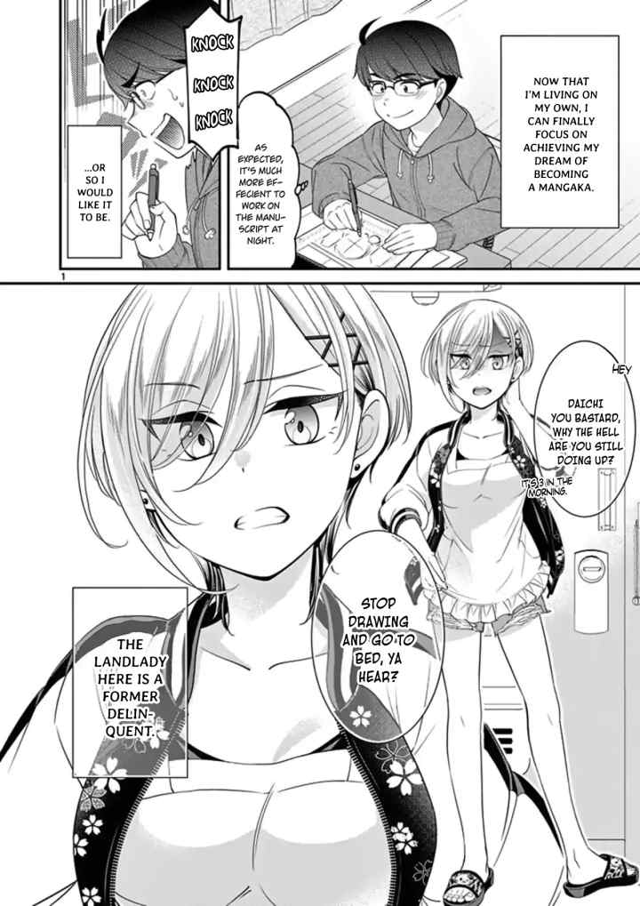 LandLadyankee! ~My Apartment Life with a Yankee Landlord~ chapter 1.5 halaman 7