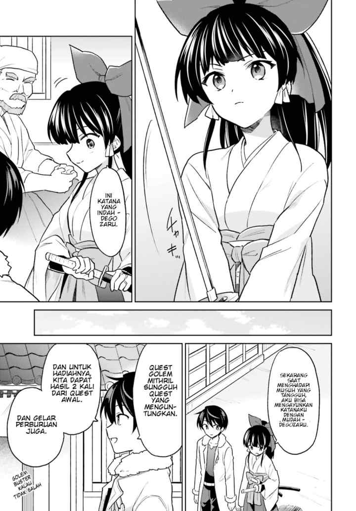 Isekai wa Smartphone to Tomo ni chapter 35 halaman 13