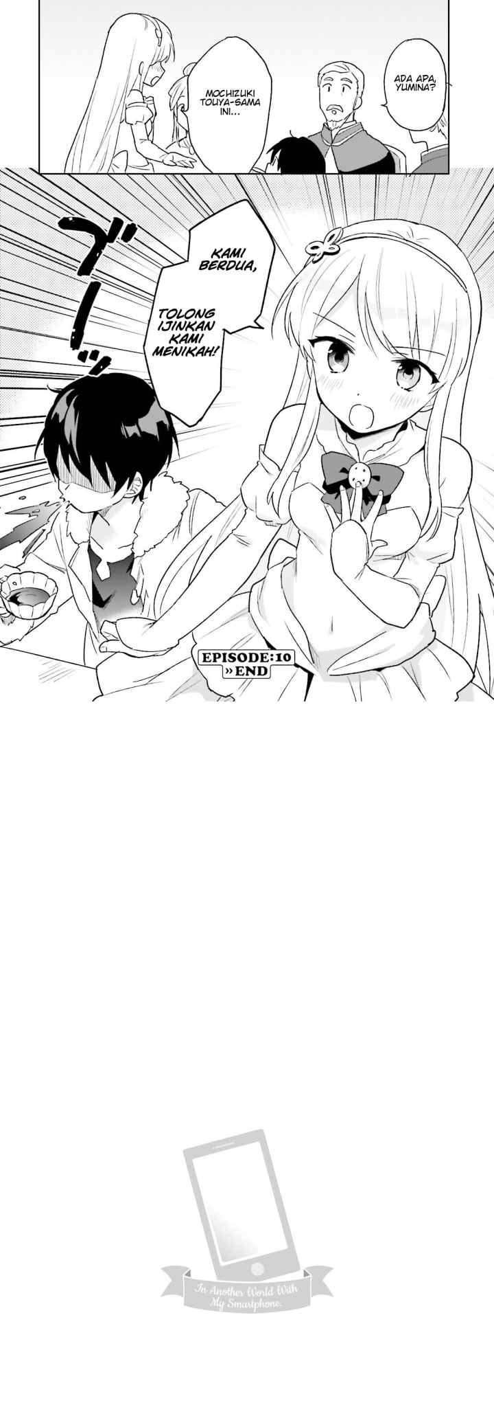 Isekai wa Smartphone to Tomo ni chapter 10 halaman 14