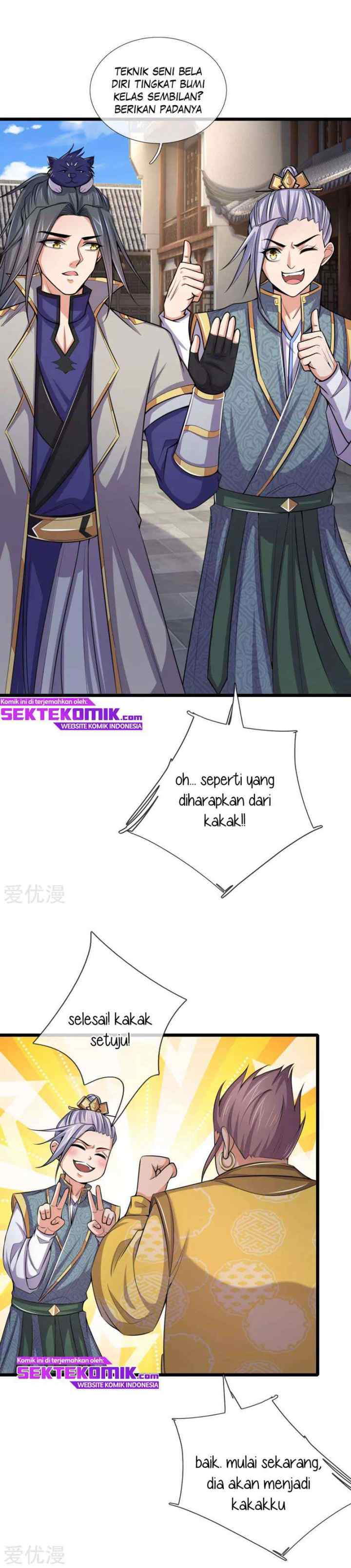 Shenwu Tianzun chapter 216 halaman 8