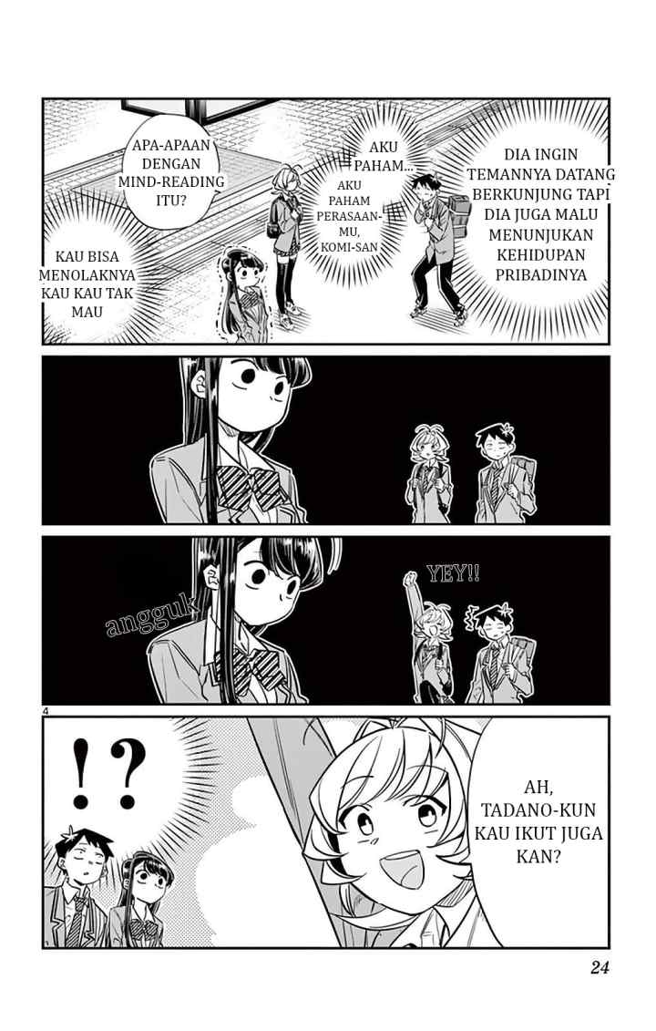 Komi-san wa Komyushou Desu chapter 22 halaman 4