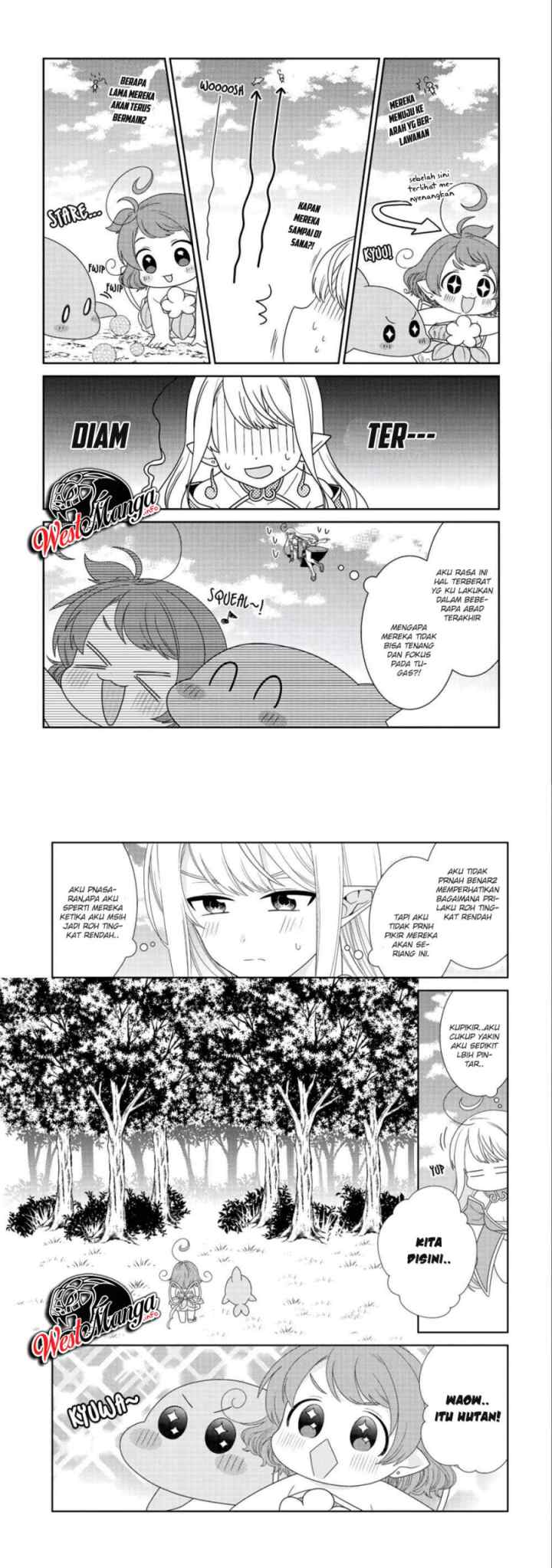Seirei-tachi no Rakuen to Risou no Isekai Seikatsu chapter 13 halaman 4