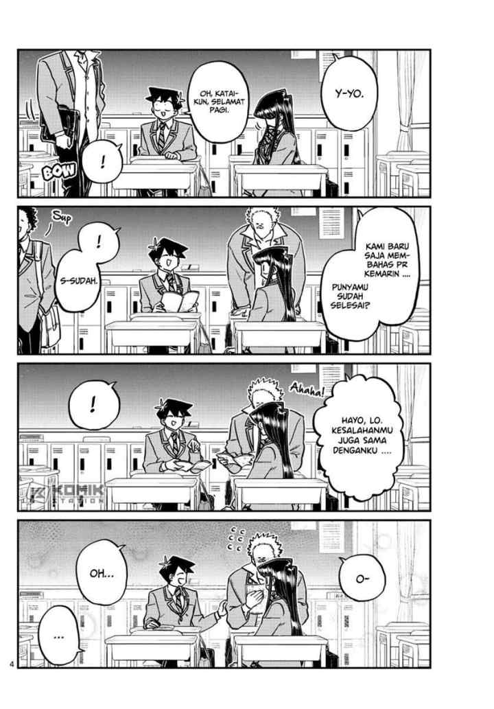 Komi-san wa Komyushou Desu chapter 298 halaman 5