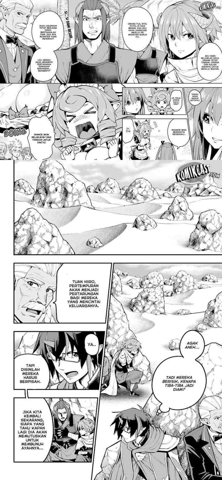 Konjiki no Moji Tsukai: Yuusha Yonin ni Makikomareta Unique Cheat chapter 44 halaman 8