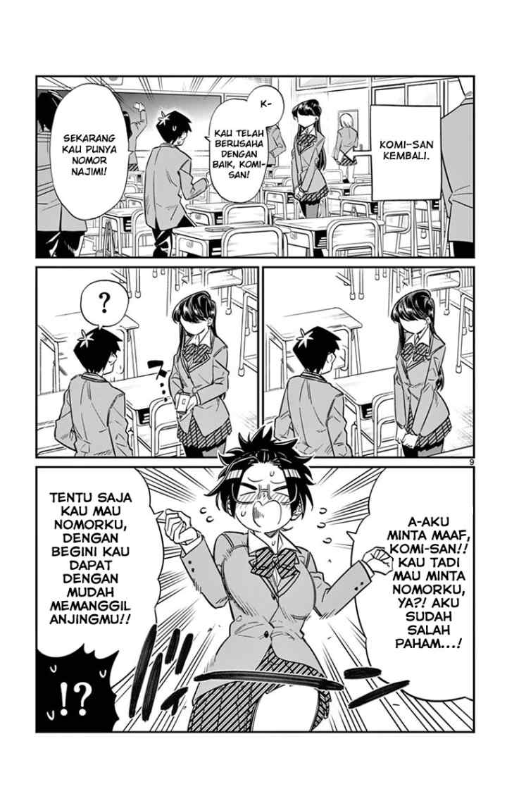 Komi-san wa Komyushou Desu chapter 16 halaman 10