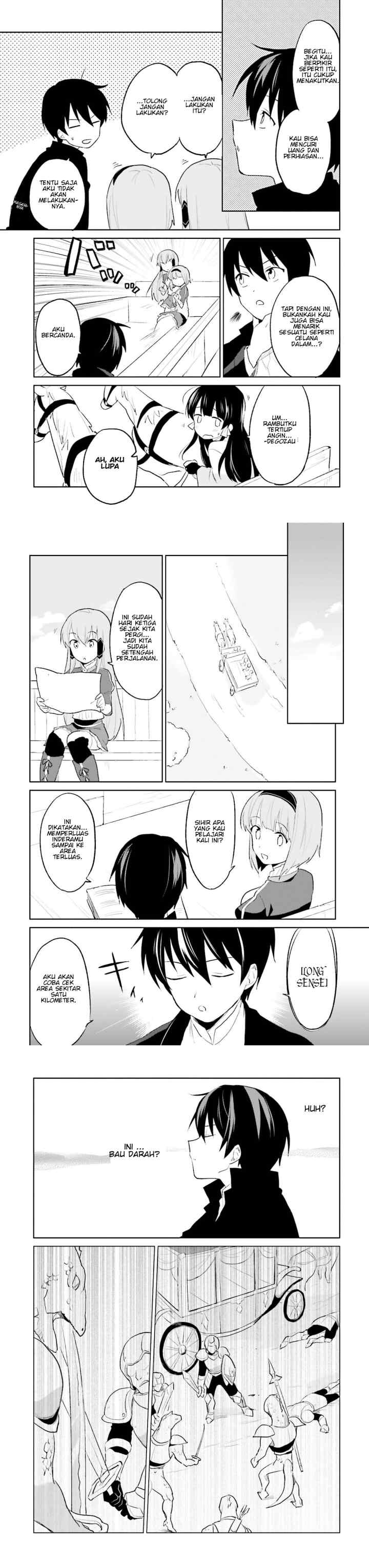 Isekai wa Smartphone to Tomo ni chapter 3 halaman 8