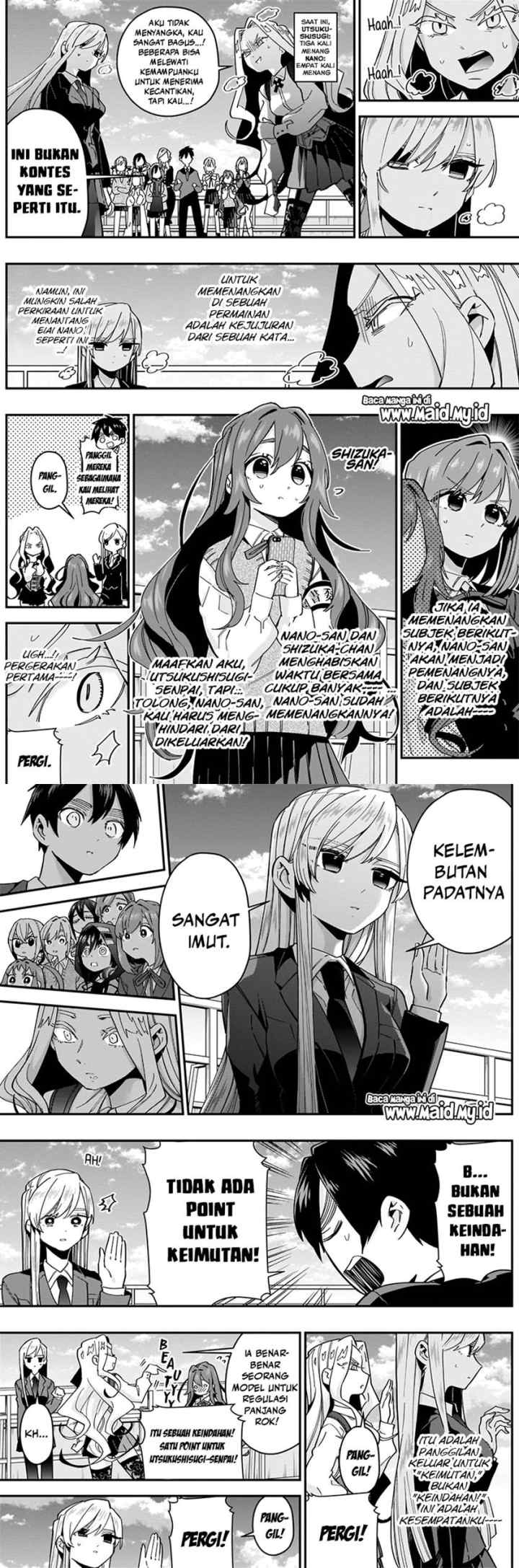 Kimi no Koto ga Dai Dai Dai Dai Daisuki na 100-ri no Kanojo chapter 40 halaman 5