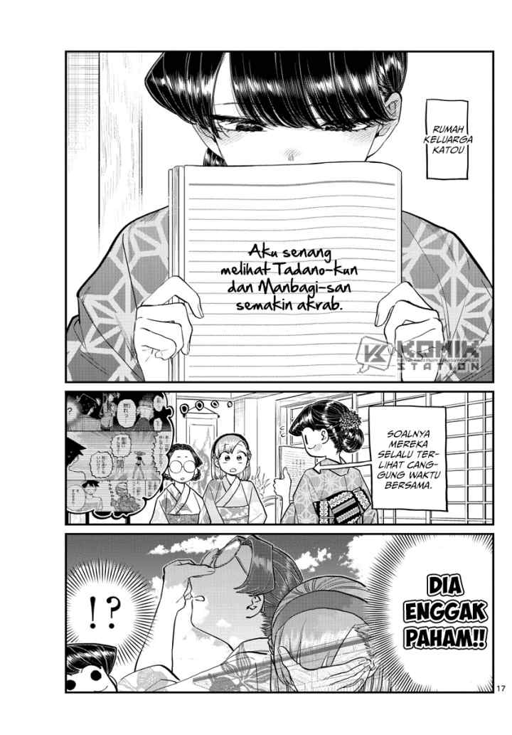 Komi-san wa Komyushou Desu chapter 195 halaman 18