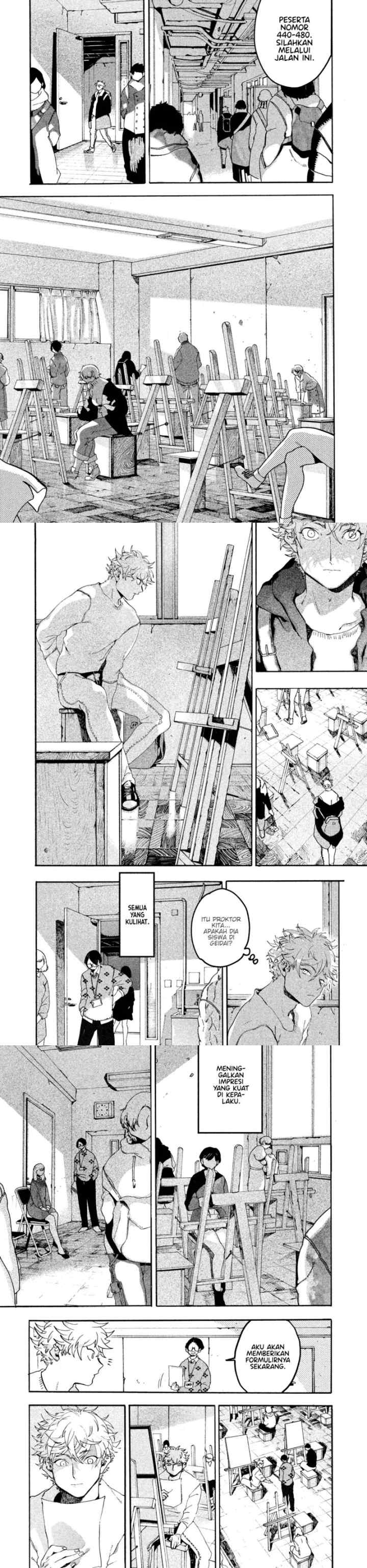 Blue Period chapter 15 halaman 14