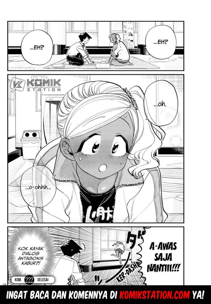 Komi-san wa Komyushou Desu chapter 222 halaman 4