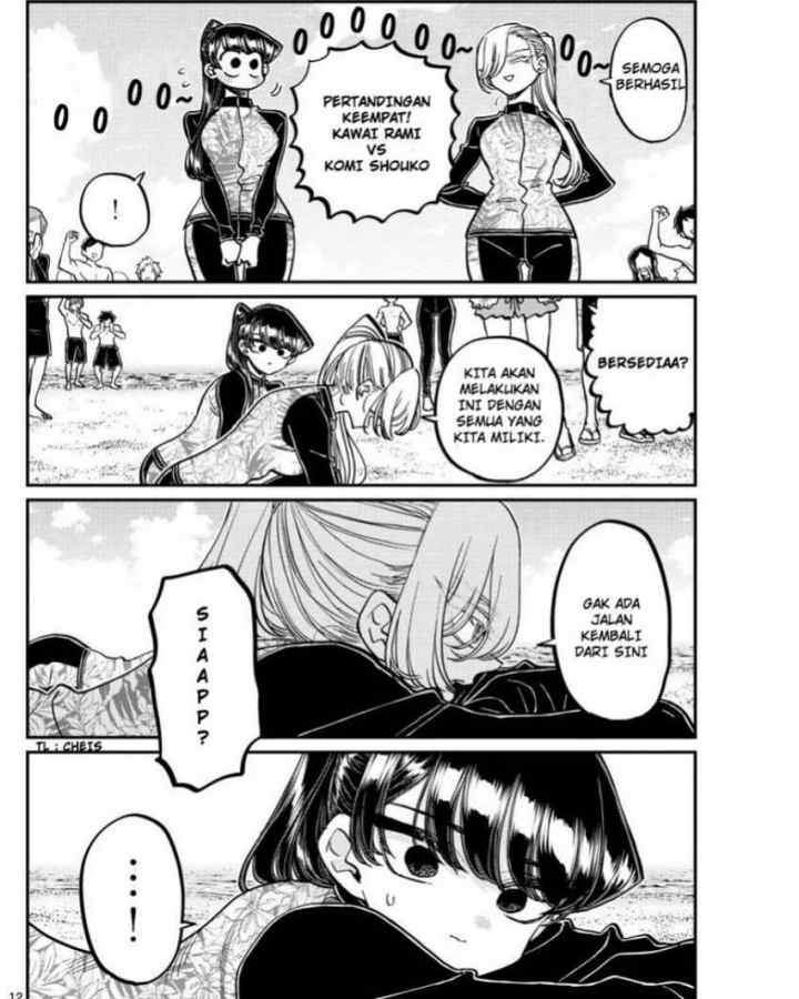 Komi-san wa Komyushou Desu chapter 381 halaman 12