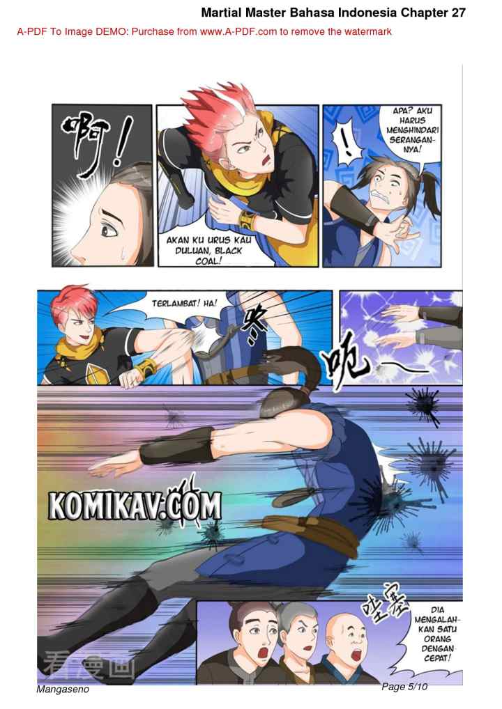 Martial Master chapter 27 halaman 5
