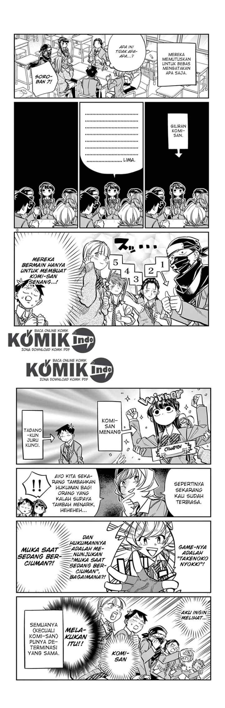 Komi-san wa Komyushou Desu chapter 19 halaman 6