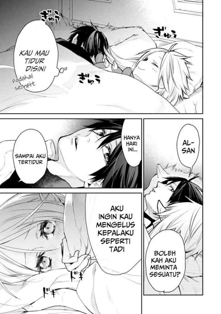Saikyou no Madoshi. Hisa ni Ya wo Ukete Shimatta no de Inaka no Eihei ni Naru chapter 27.3 halaman 18