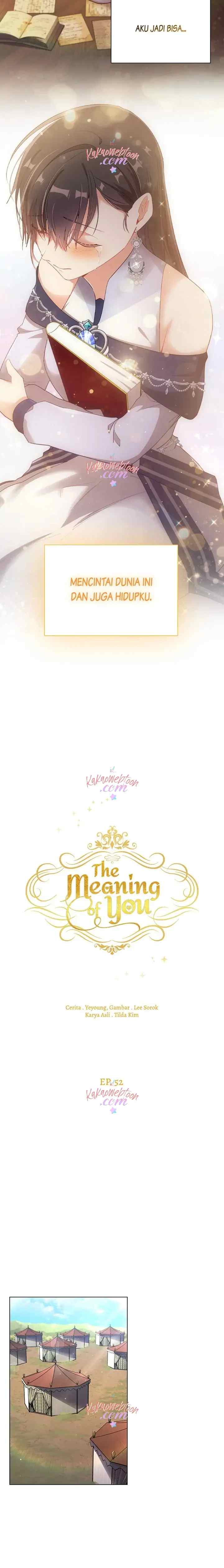 The Meaning of You chapter 52 halaman 6