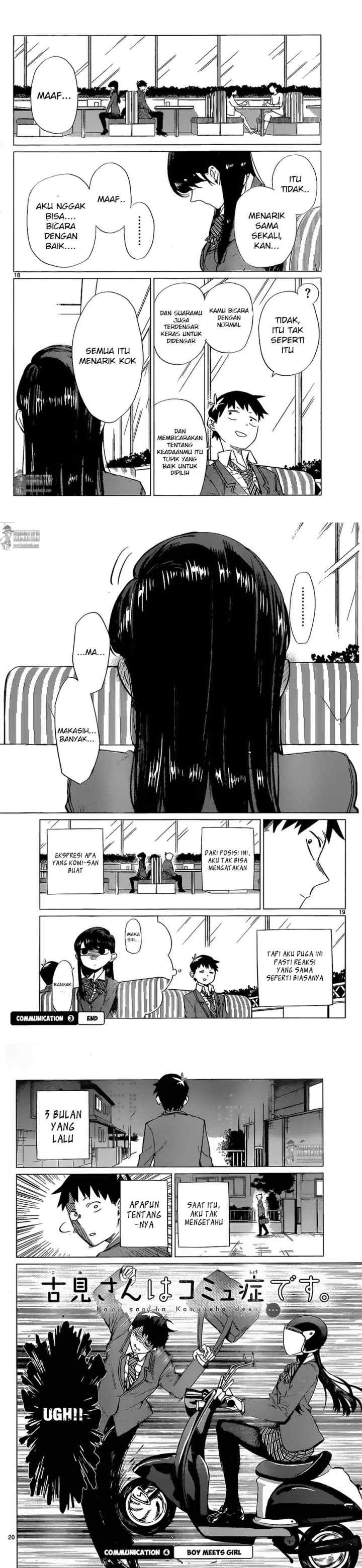 Komi-san wa Komyushou Desu chapter 0 halaman 7