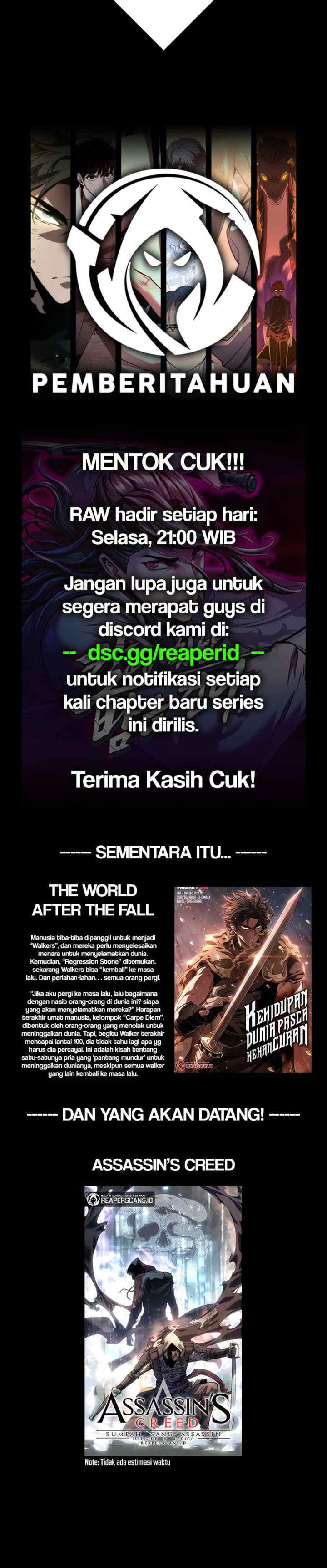 In the Night Consumed by Blades, I Walk chapter 6 halaman 15
