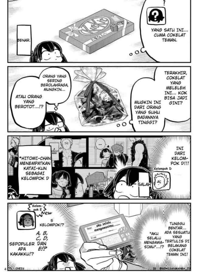Komi-san wa Komyushou Desu chapter 307 halaman 4