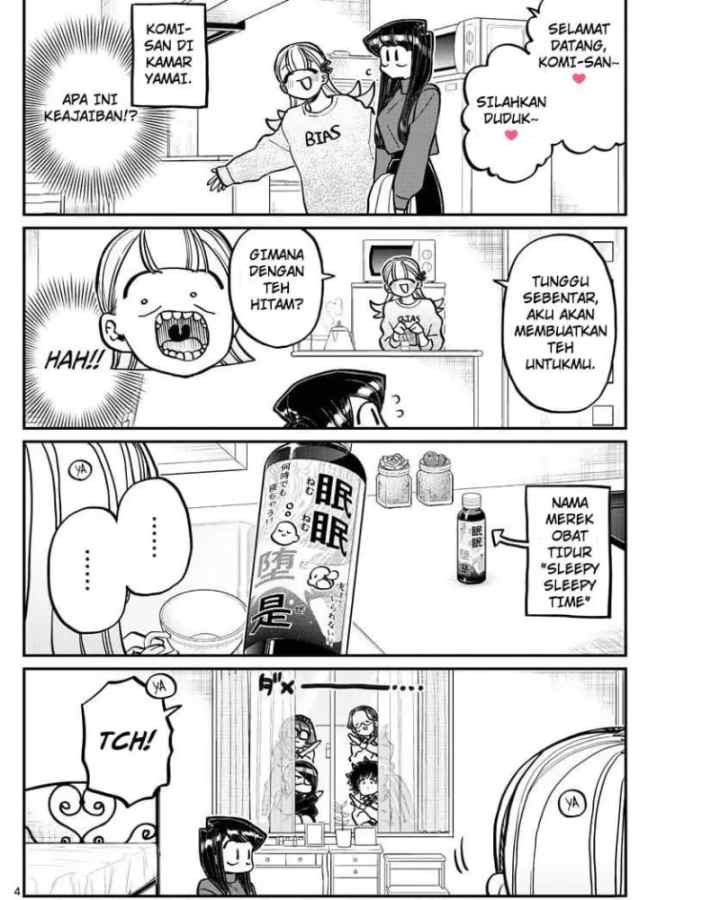 Komi-san wa Komyushou Desu chapter 312 halaman 4