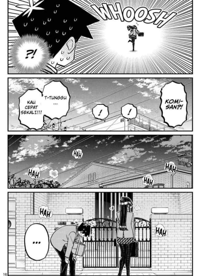 Komi-san wa Komyushou Desu chapter 314 halaman 16