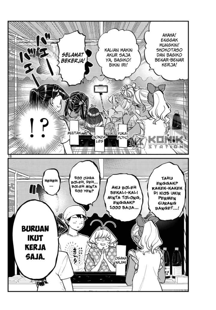 Komi-san wa Komyushou Desu chapter 193 halaman 17