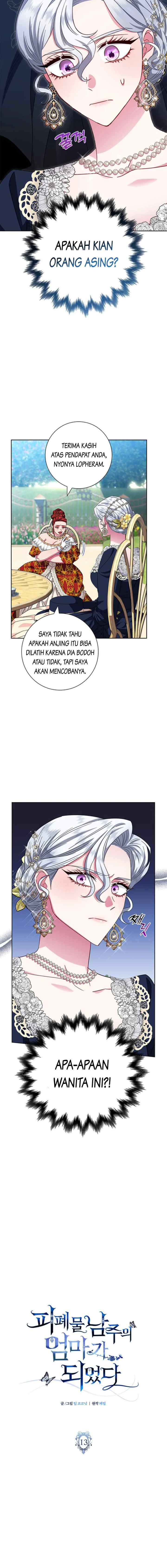 Eu me tornei a mãe do homem do final trágico chapter 13 halaman 4