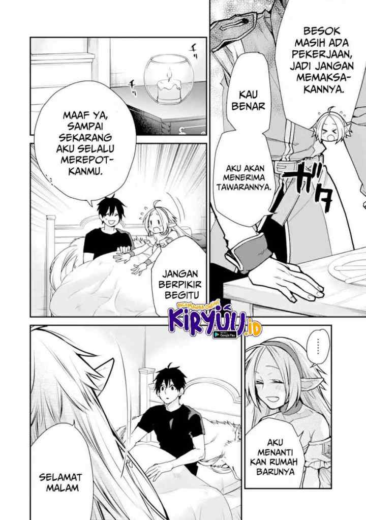 Saikyou no Madoshi. Hisa ni Ya wo Ukete Shimatta no de Inaka no Eihei ni Naru chapter 27.3 halaman 4