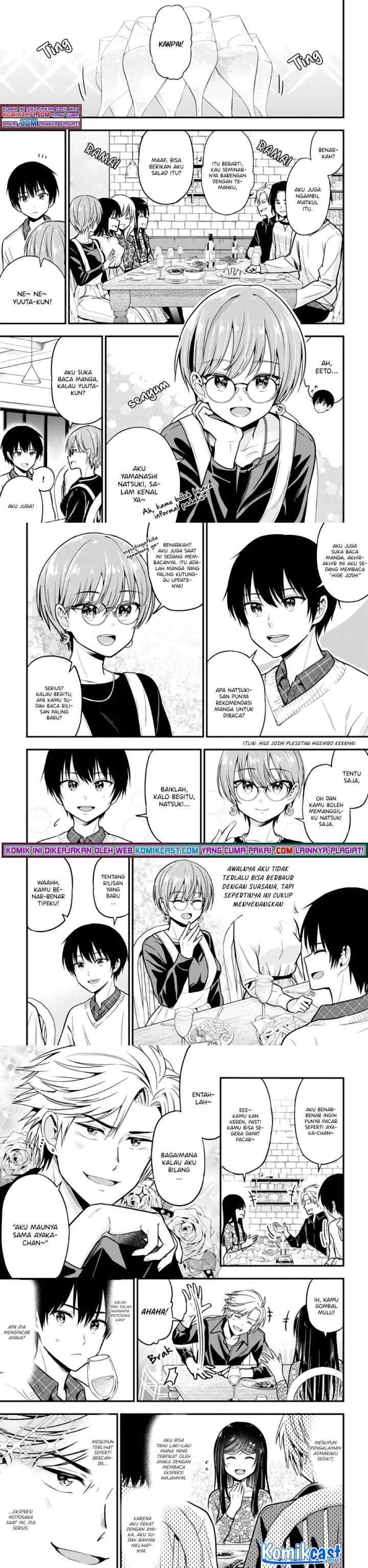Kanojo ni Uwaki Sareteita Ore ga Koakuma na Kouhai ni Natsukarete Imasu chapter 2 halaman 4