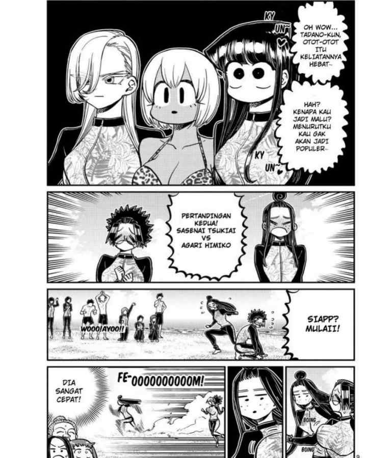 Komi-san wa Komyushou Desu chapter 381 halaman 9