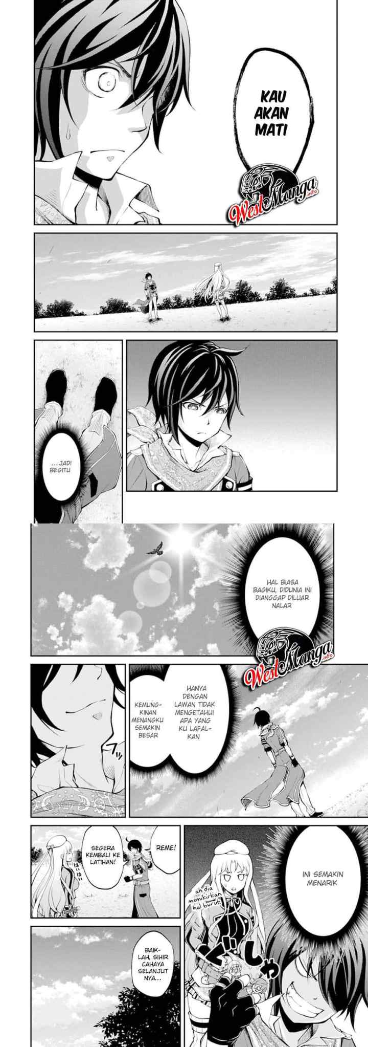 Saisoku Musou No B-Kyuu Mahou Tsukai: Ippatsu Utareru Mae Ni Senpatsu Uchikaesu! chapter 11 halaman 10