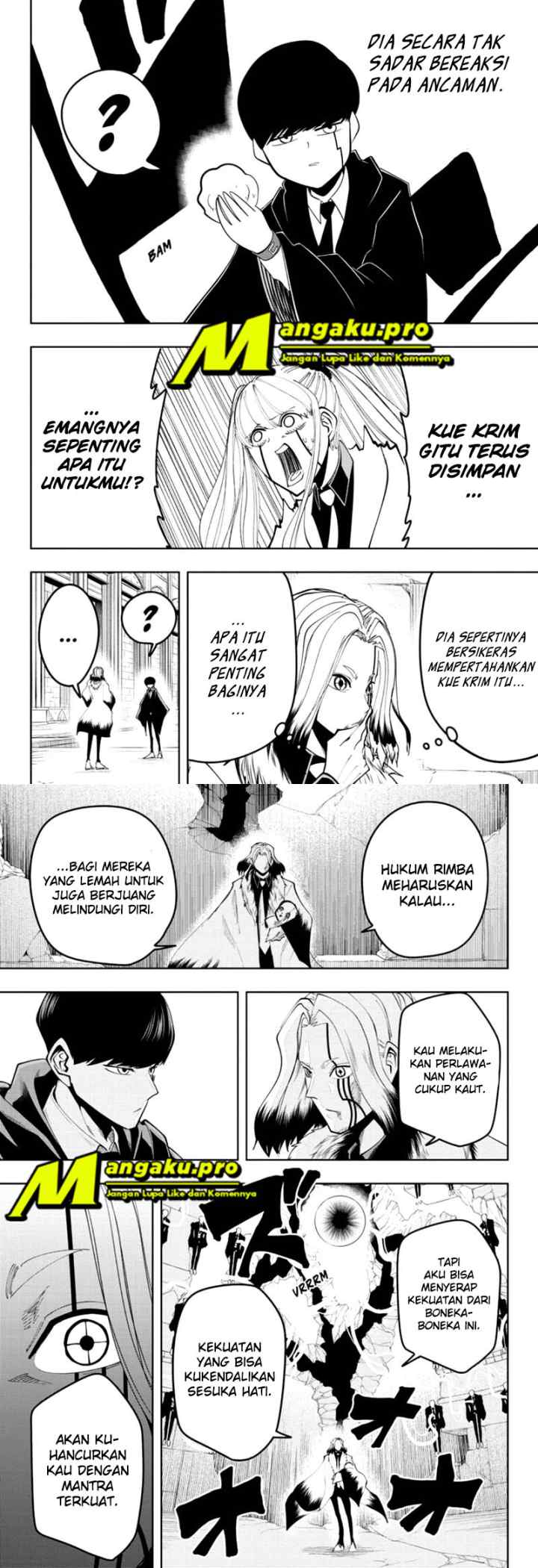 Mashle: Magic and Muscles chapter 34 halaman 7