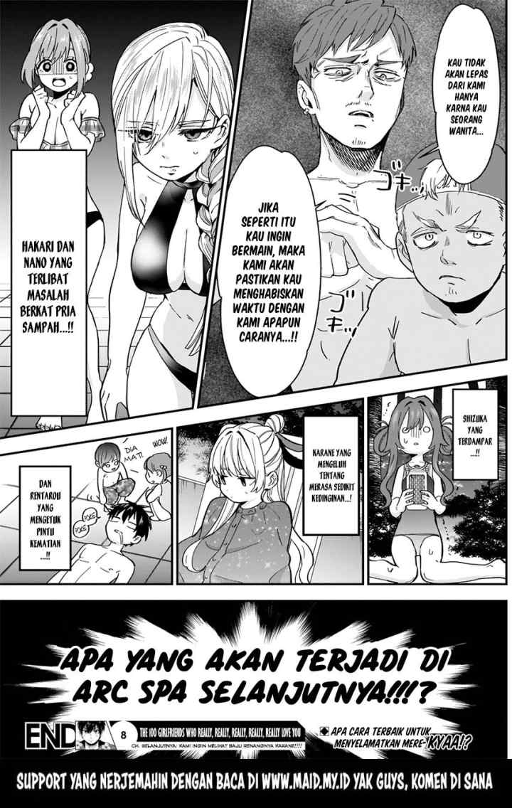 Kimi no Koto ga Dai Dai Dai Dai Daisuki na 100-ri no Kanojo chapter 8 halaman 12