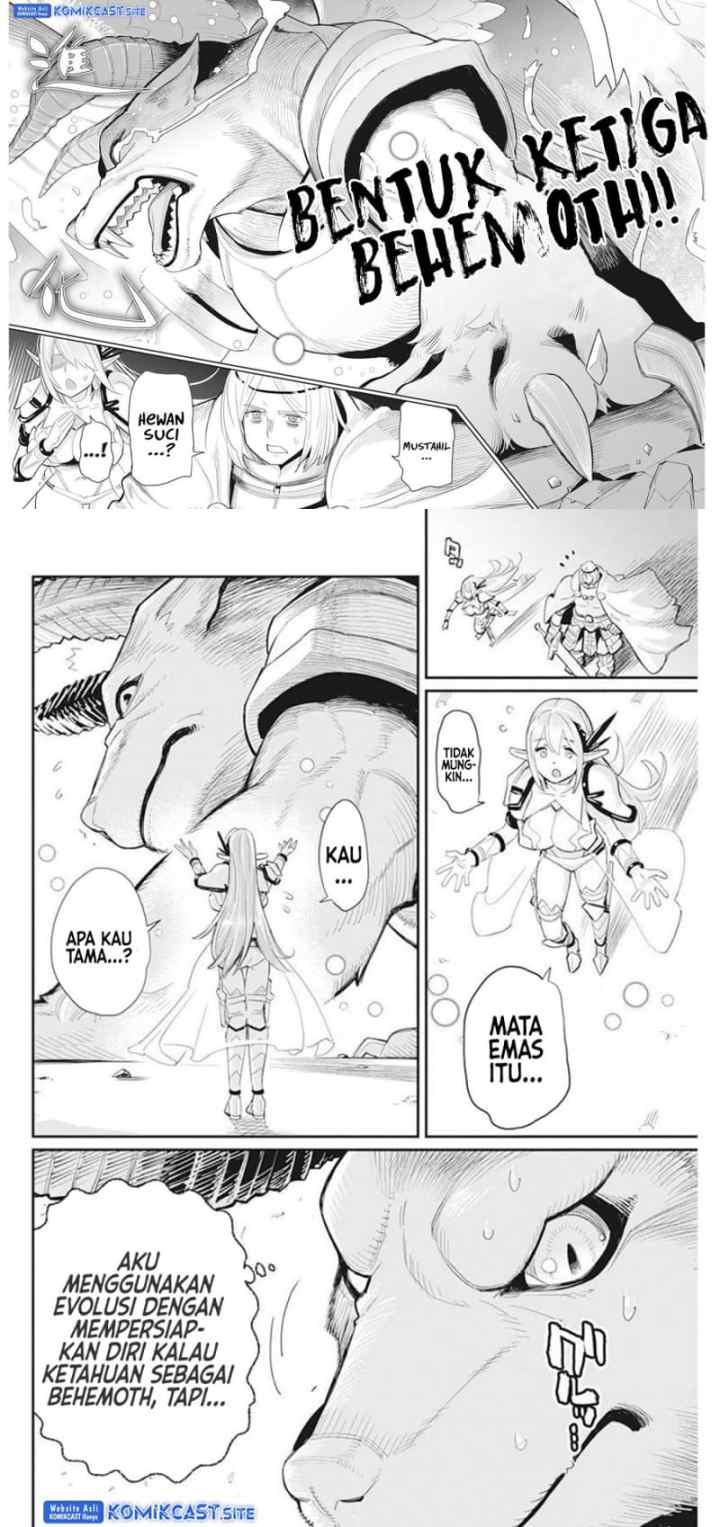 S-Rank Monster no Behemoth Dakedo, Neko to Machigawarete Erufu Musume no Kishi (Pet) Toshite Kurashitemasu chapter 50 halaman 10