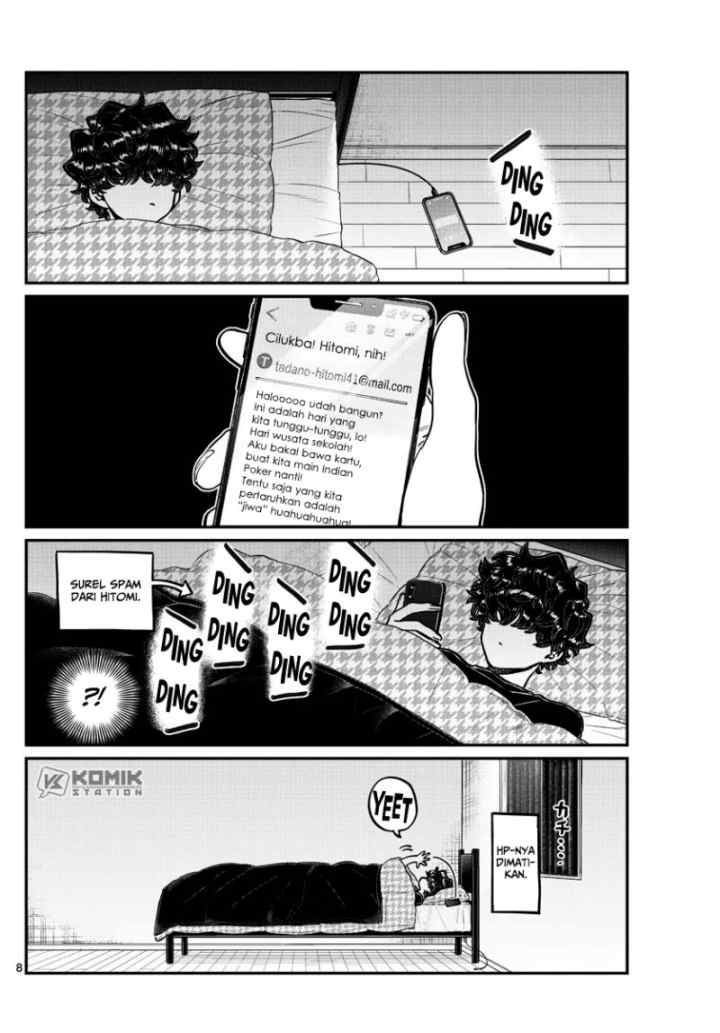 Komi-san wa Komyushou Desu chapter 297 halaman 9