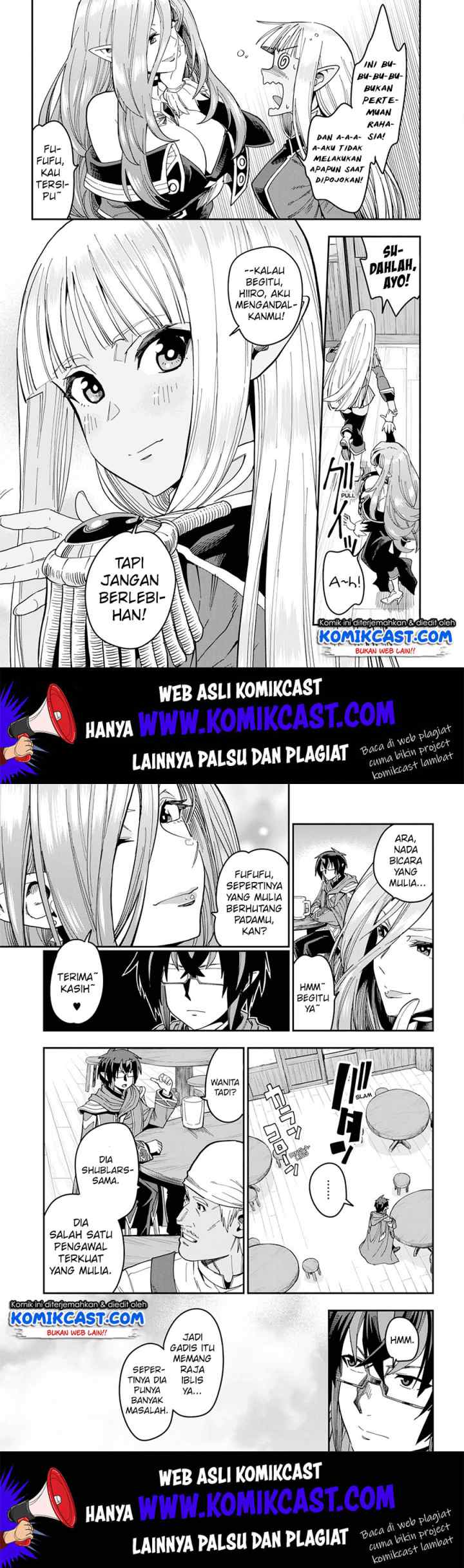 Konjiki no Moji Tsukai: Yuusha Yonin ni Makikomareta Unique Cheat chapter 58 halaman 7