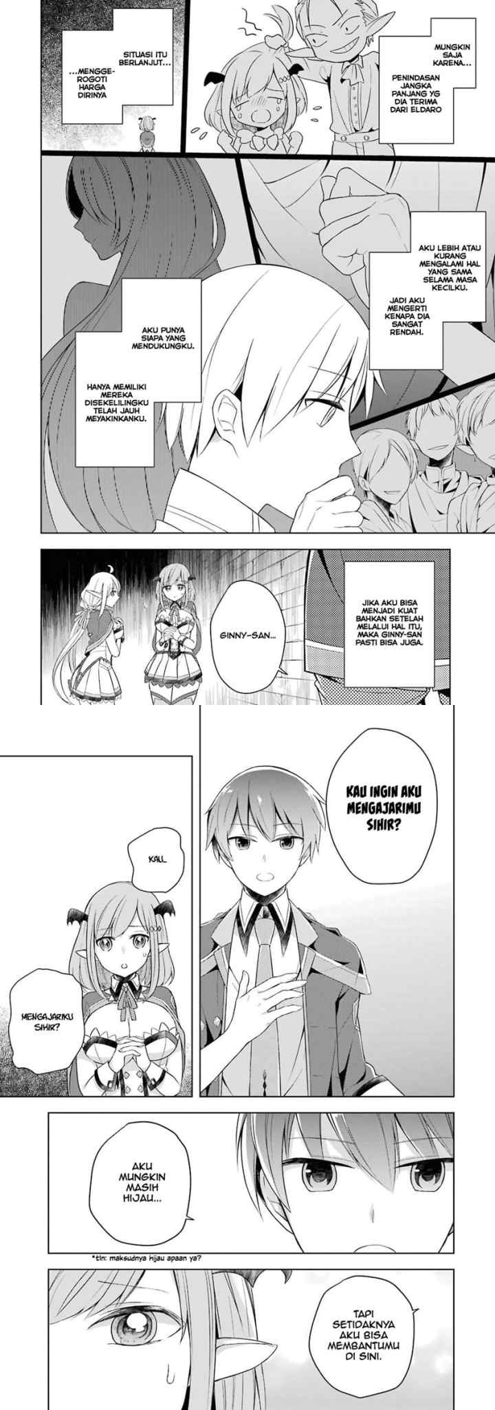 Shijou Saikyou no Daimaou, Murabito A ni Tensei suru chapter 4 halaman 4