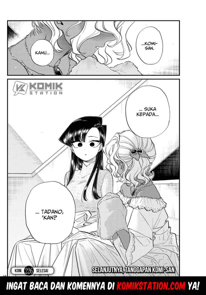 Komi-san wa Komyushou Desu chapter 226 halaman 18