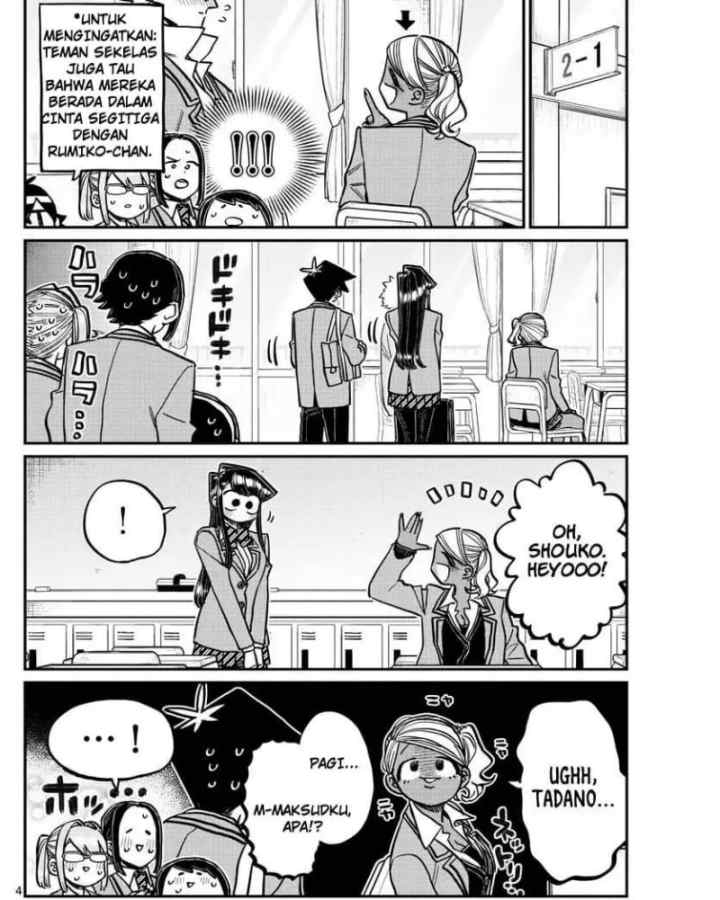 Komi-san wa Komyushou Desu chapter 306 halaman 4
