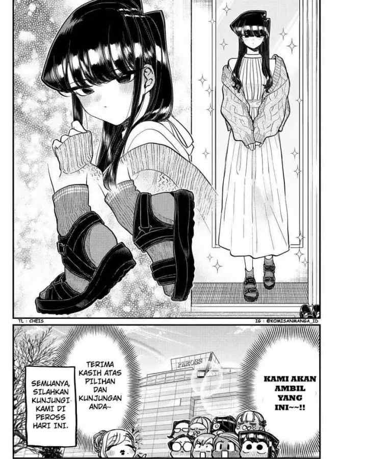 Komi-san wa Komyushou Desu chapter 318 halaman 18