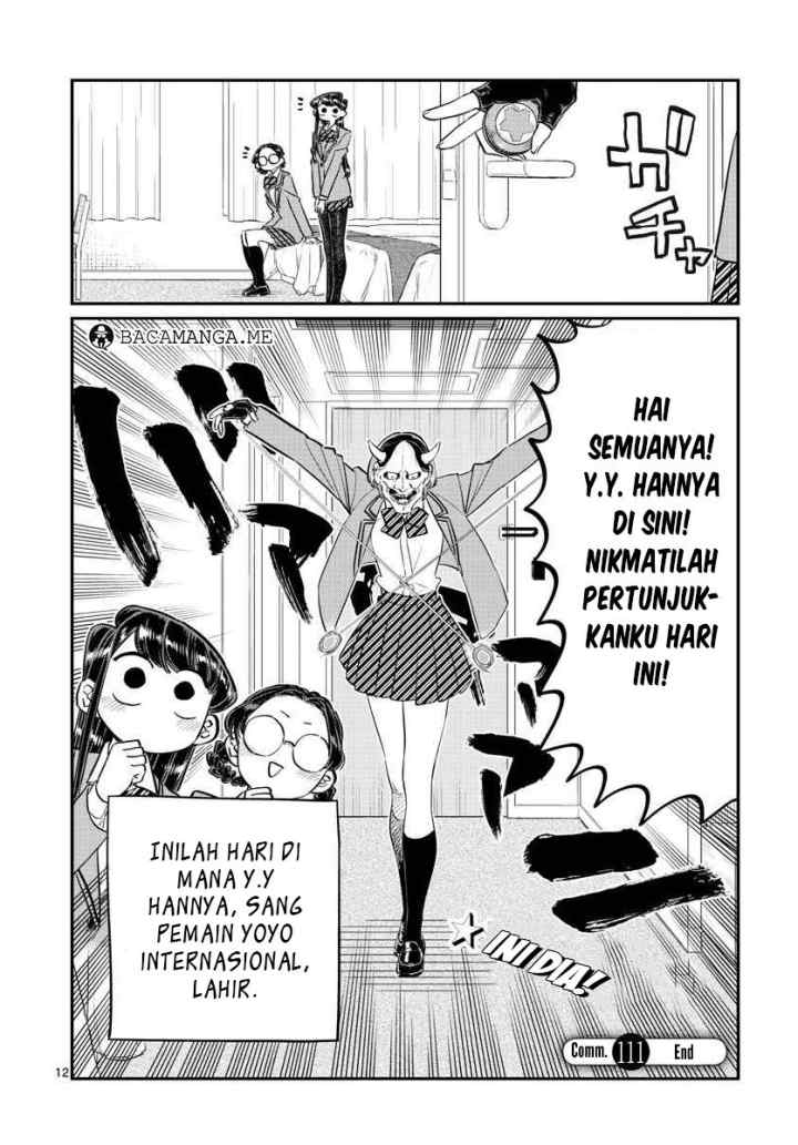 Komi-san wa Komyushou Desu chapter 111 halaman 12