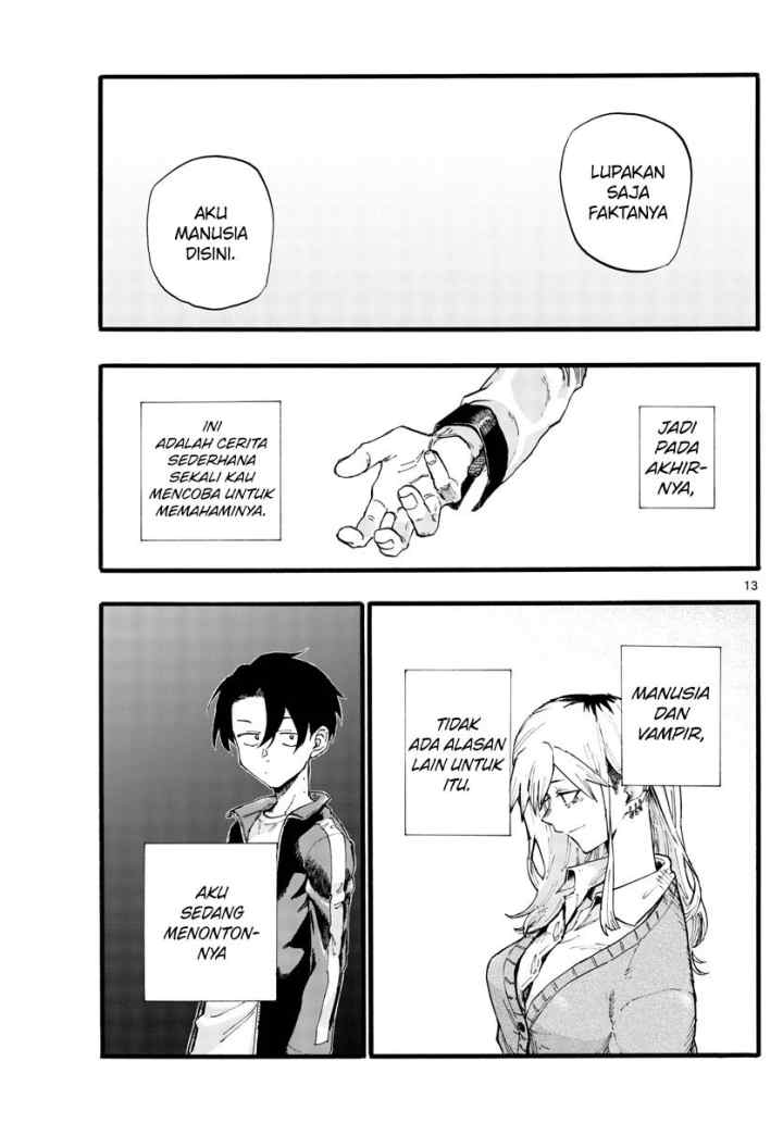 Yofukashi no Uta chapter 29 halaman 16