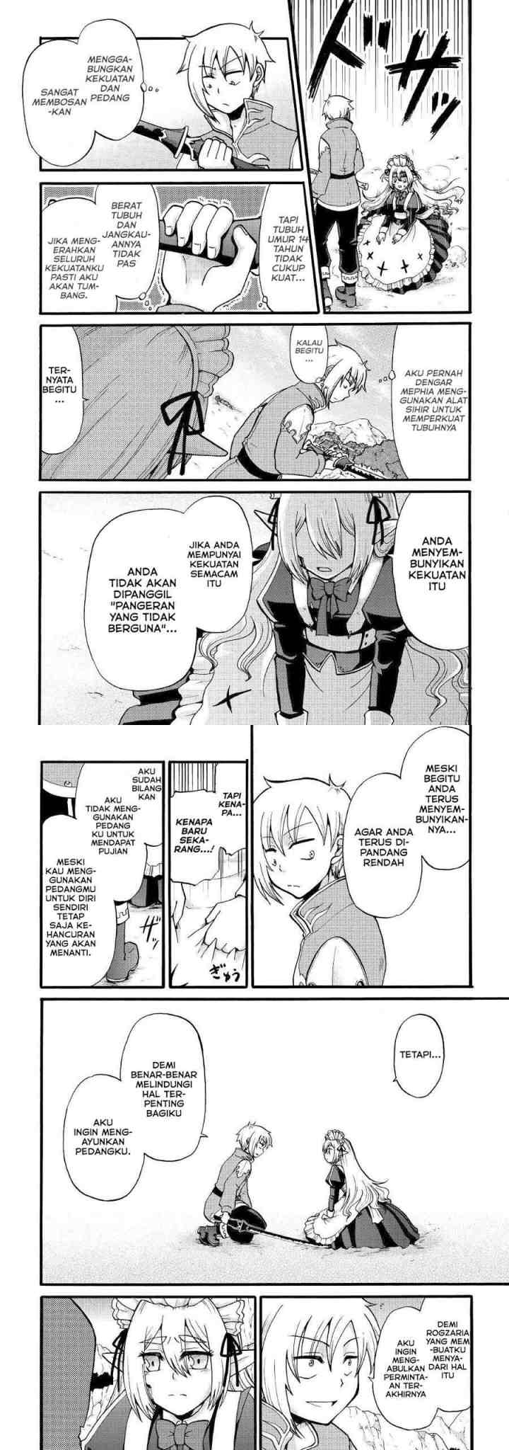 Zense wa Kentei. Konjou Kuzu Ouji chapter 4 halaman 8