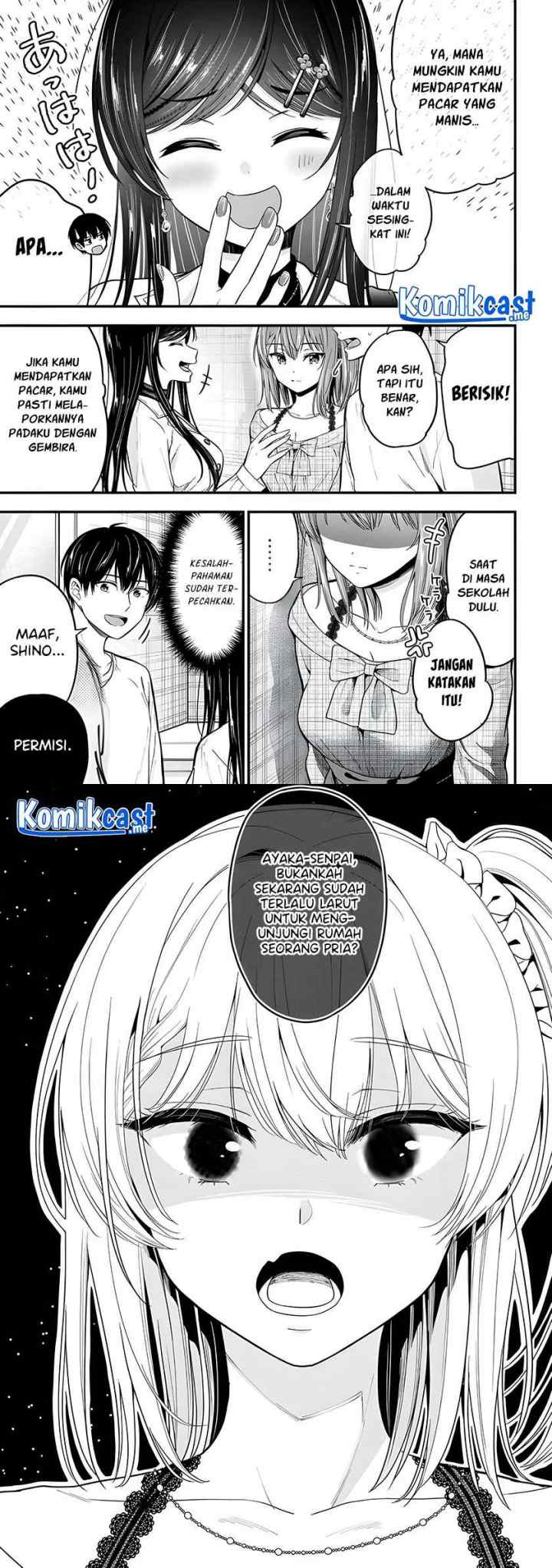 Kanojo ni Uwaki Sareteita Ore ga Koakuma na Kouhai ni Natsukarete Imasu chapter 8 halaman 4